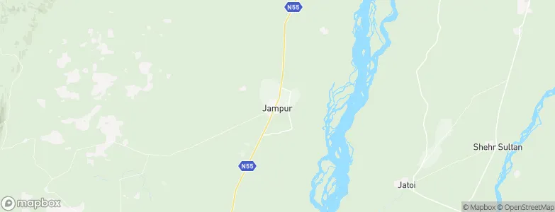 Jampur, Pakistan Map