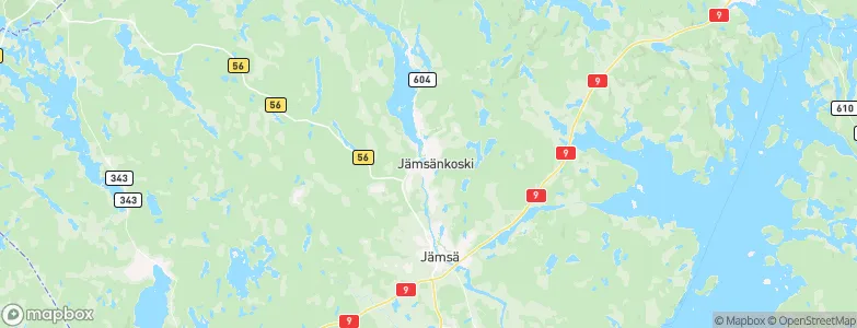Jämsänkoski, Finland Map
