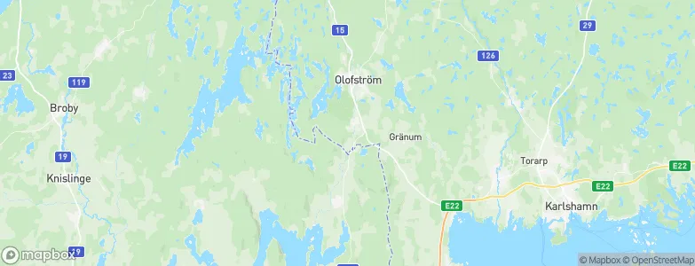 Jämshög, Sweden Map
