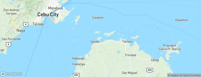 Jandayan Norte, Philippines Map