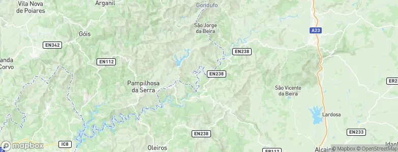 Janeiro de Cima, Portugal Map