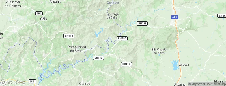 Janeiro de Cima, Portugal Map