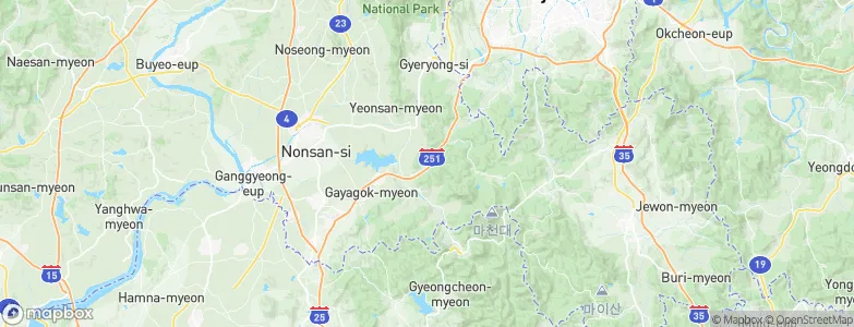 Janggol, South Korea Map