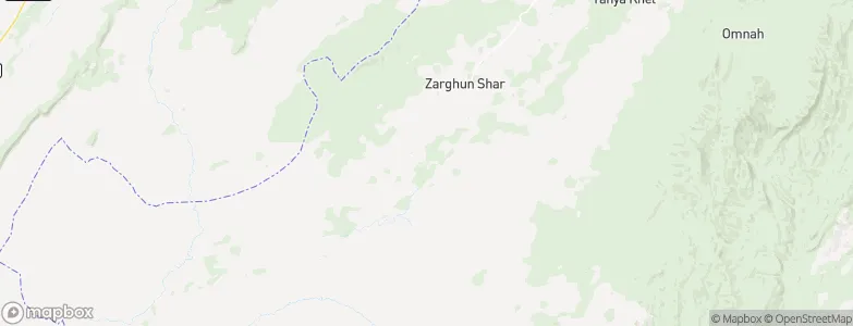 Jānī Khēl, Afghanistan Map