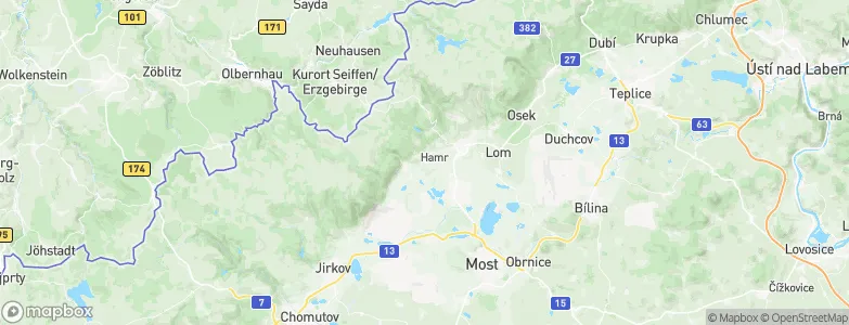 Janov, Czechia Map