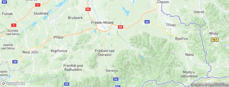 Janovice, Czechia Map