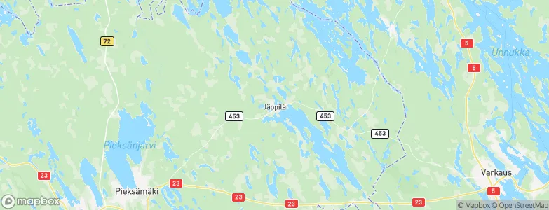 Jäppilä, Finland Map