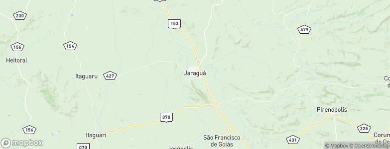 Jaraguá, Brazil Map