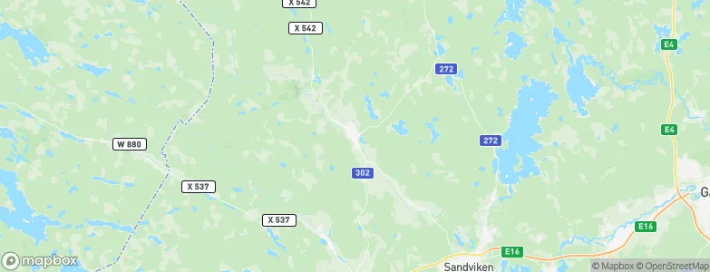 Järbo, Sweden Map