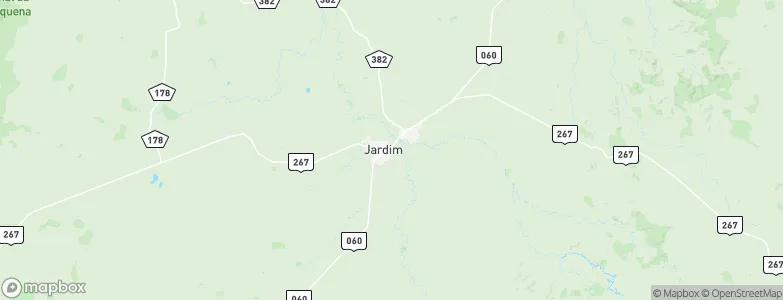 Jardim, Brazil Map
