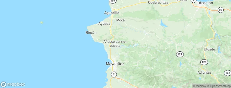Jardines de Anasco, Puerto Rico Map