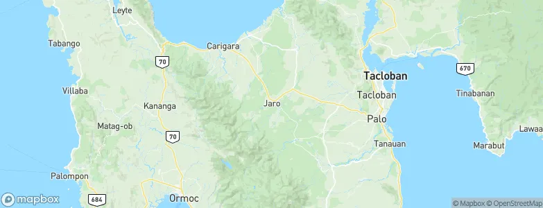 Jaro, Philippines Map