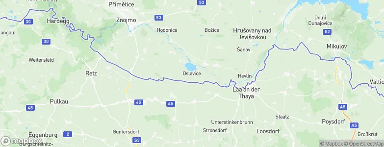 Jaroslavice, Czechia Map