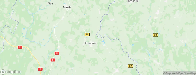Järva-Jaani vald, Estonia Map