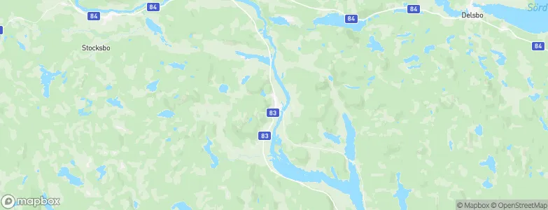 Järvsö, Sweden Map