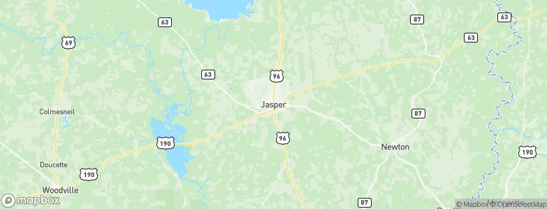 Jasper, United States Map