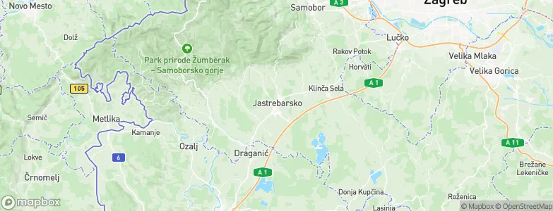 Jastrebarsko, Croatia Map