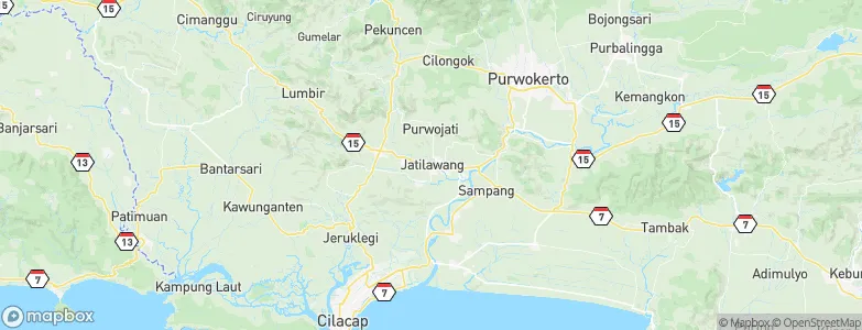 Jatilawang, Indonesia Map