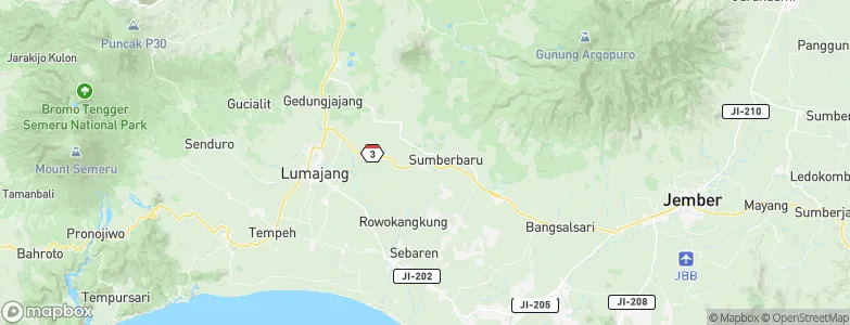 Jatiroto, Indonesia Map