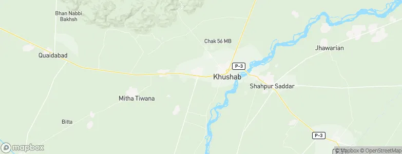Jauharabad, Pakistan Map