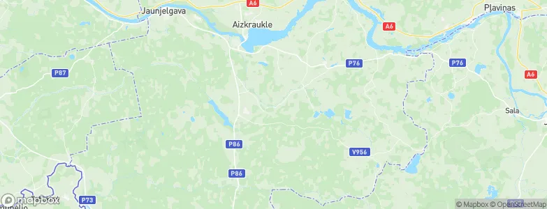 Jaunjelgava, Latvia Map