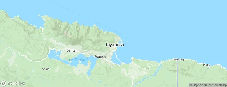 Jayapura, Indonesia Map