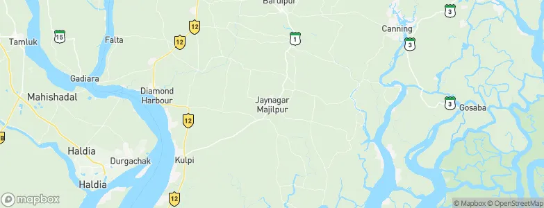 Jaynagar-Majilpur, India Map