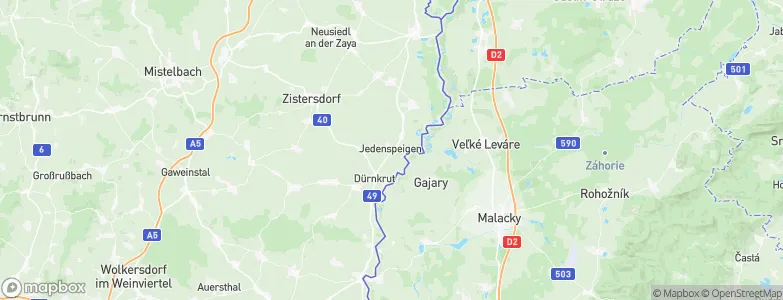 Jedenspeigen, Austria Map