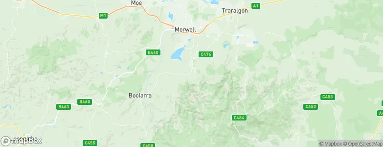 Jeeralang Junction, Australia Map