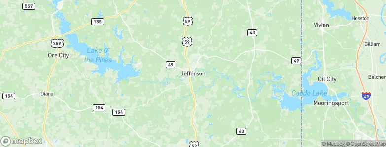 Jefferson, United States Map