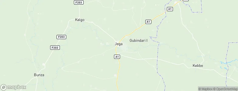 Jega, Nigeria Map
