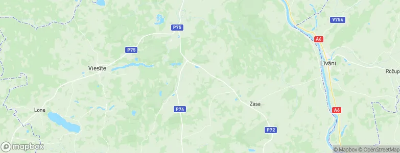 Jēkabpils Municipality, Latvia Map