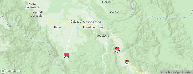 Jepelacio, Peru Map
