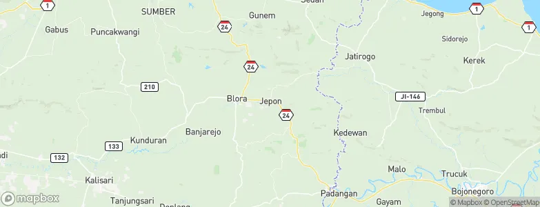 Jeponkrajan, Indonesia Map