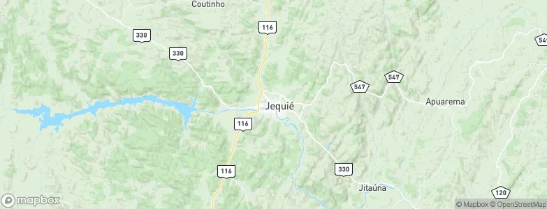 Jequié, Brazil Map