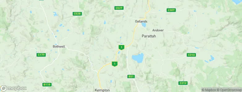 Jericho, Australia Map