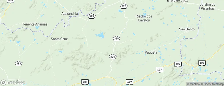 Jericó, Brazil Map