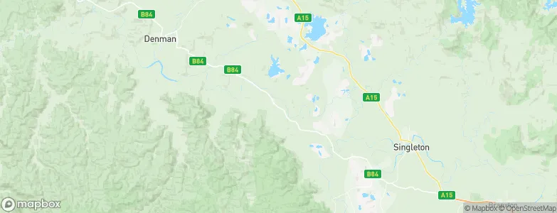 Jerrys Plains, Australia Map