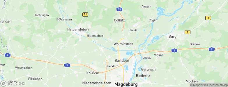 Jersleben, Germany Map