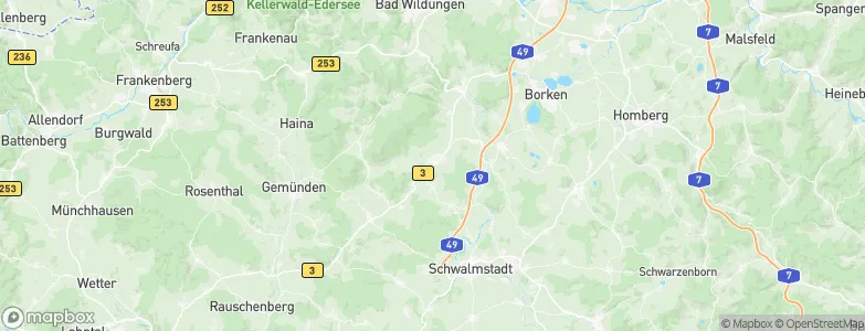 Jesberg, Germany Map
