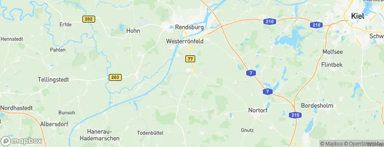 Jevenstedt, Germany Map