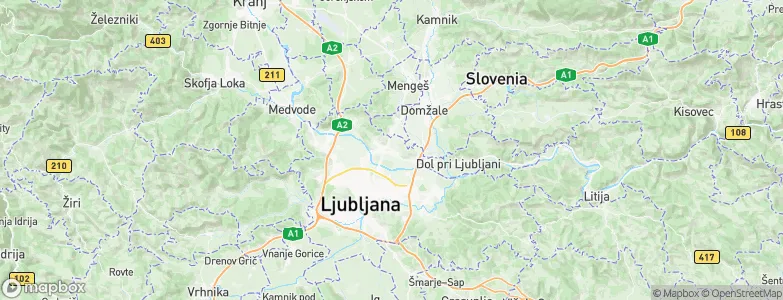 Ježa, Slovenia Map