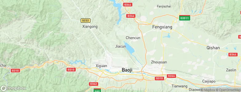 Jiacun, China Map