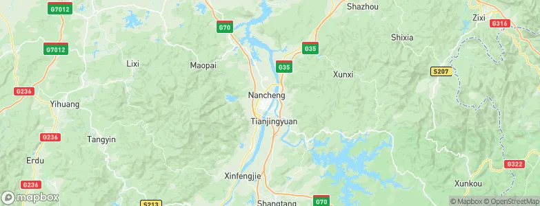 Jianchang, China Map