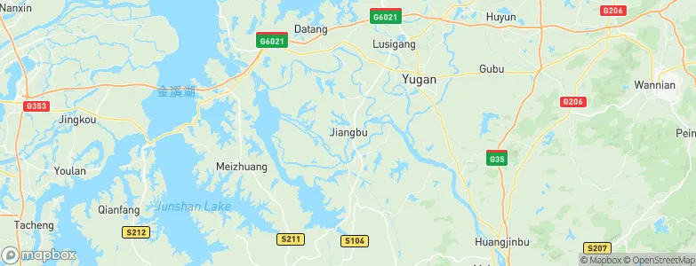 Jiangbu, China Map