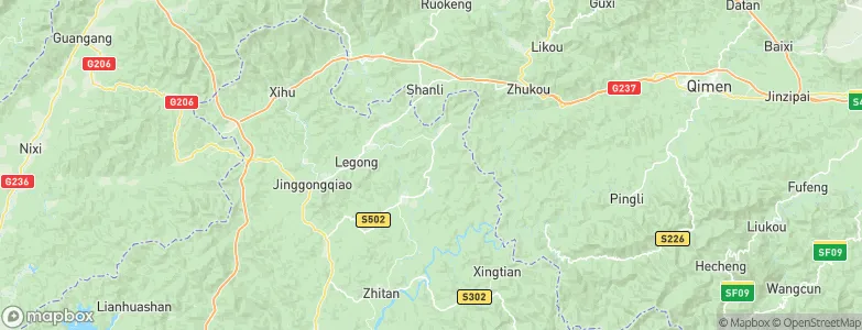 Jiangcun, China Map