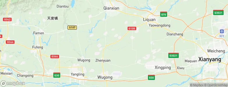 Jiangcun, China Map