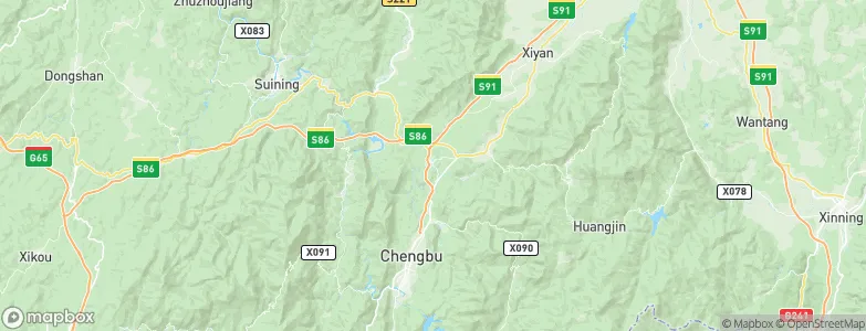 Jiangfang, China Map