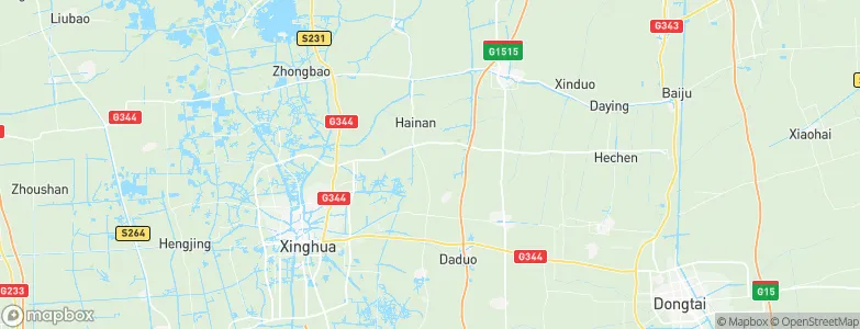 Jiangsu, China Map