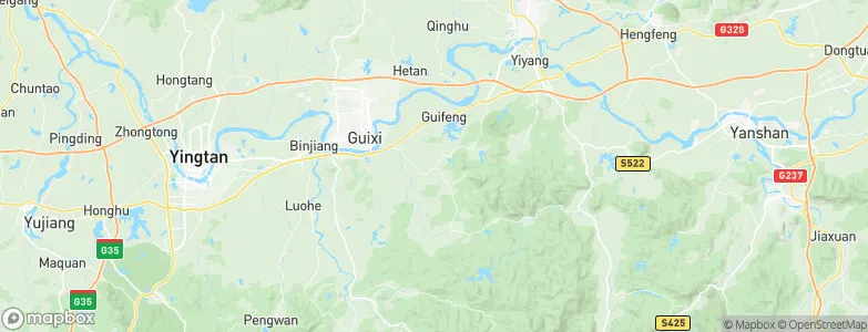 Jianzhu, China Map